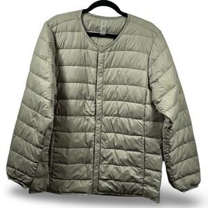Outdoor Voices SoftShield Liner Down Jacket Unisex Size Large Trail Eco Friendly